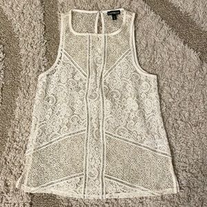 Express Crochet Sleeveless Top